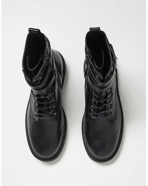 ASOS Brown Lace Up Boots for men
