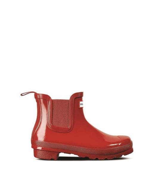 Hunter Red Original Chelsea Gloss