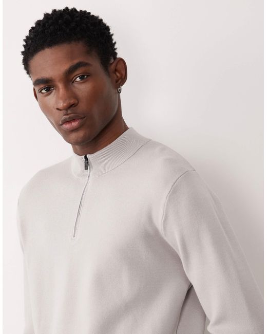 Mango – performance – pullover in Gray für Herren