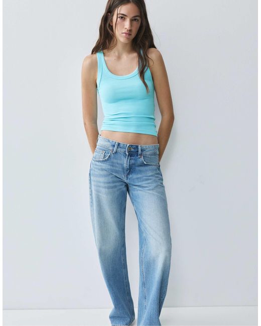 Débardeur basique - pâle Pull&Bear en coloris Blue