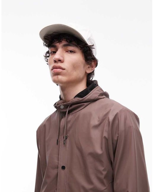 Chaqueta Corta Marrón Impermeable 12010 De Rains de hombre de color Multicolor