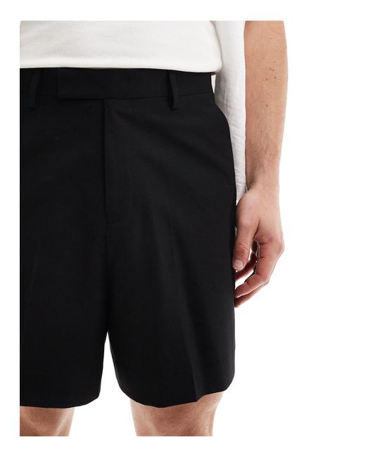ASOS – elegante shorts in Black für Herren