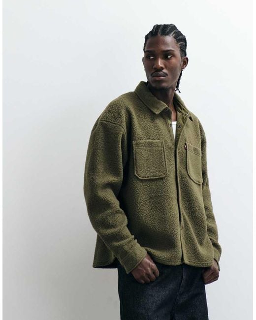 Camicia di Levi's in Green da Uomo