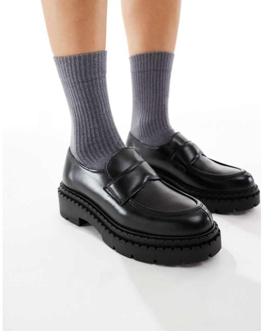 Schuh Black Lawson Chunky Loafer