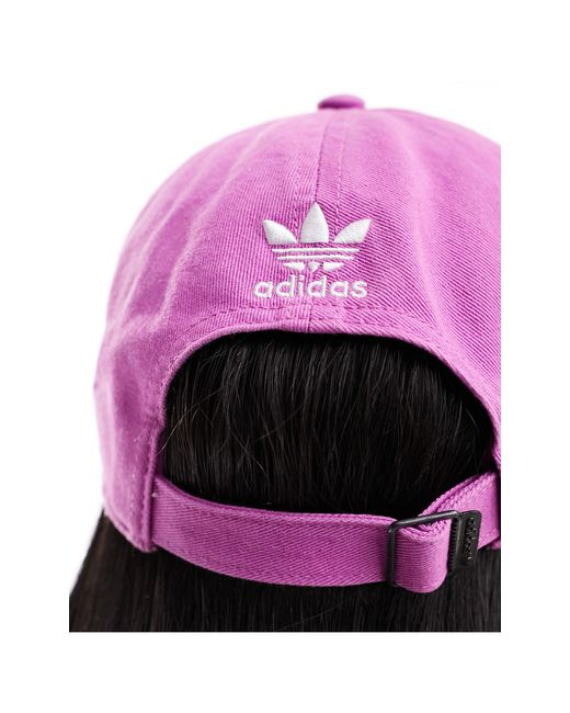 Adidas Originals Pink Relaxed Mini Logo Cap