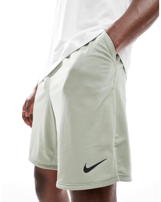 Nike – dri-fit totality – strick-shorts in Gray für Herren