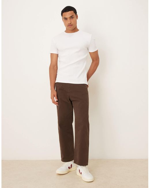 ASOS White Super Heavyweight Muscle Fit T-shirt for men