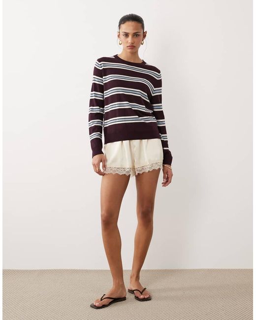 Mango Multicolor Lightweight Knitted Jumper
