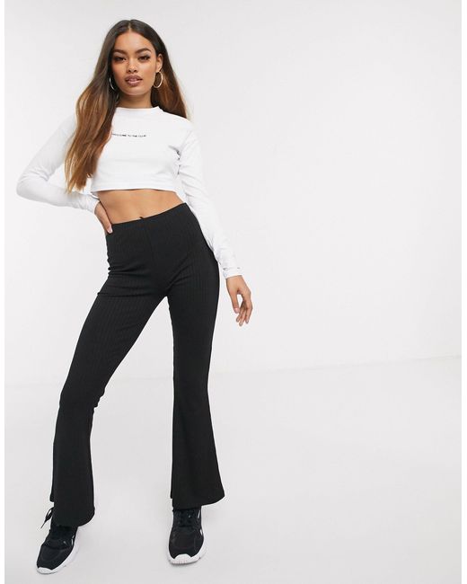 petite flare leggings