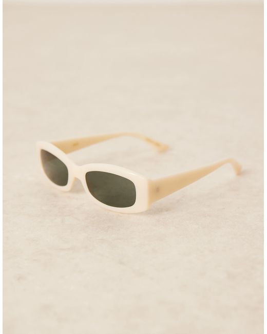Mango Natural – sonnenbrille mit rechteckigem gestell
