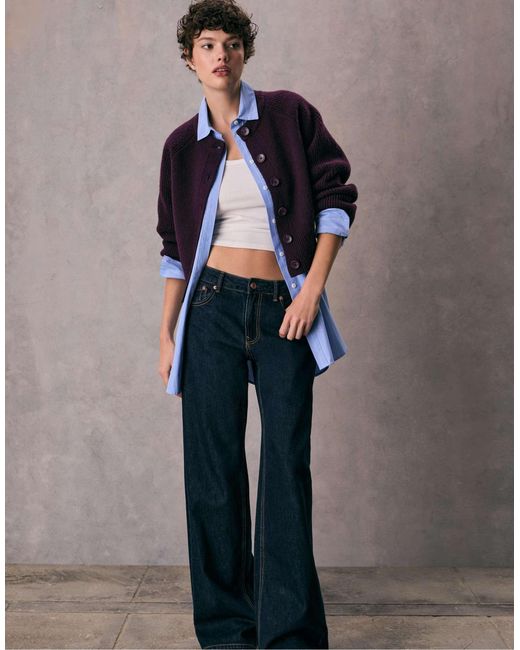 Stradivarius Black – strickjacke