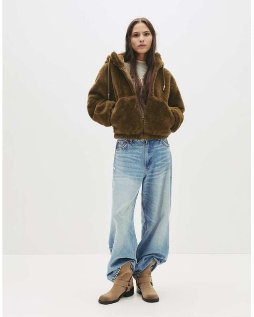 Giacca Color Cammello di Pull&Bear in Multicolor