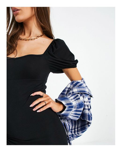 Milkmaid midaxi dress Clearance