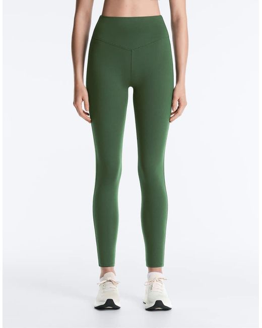 Oysho Green Evermove 65cm High Rise Ankle-length leggings