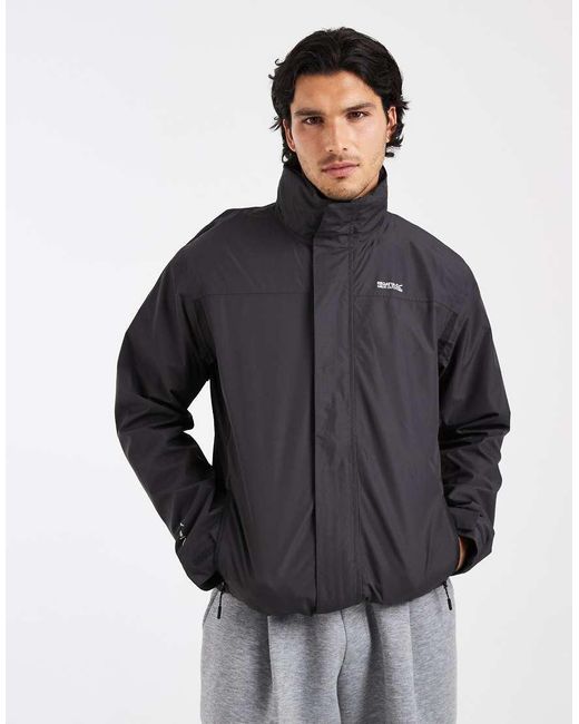 Regatta Gray Waterproof Matt Ii Shell Jacket for men