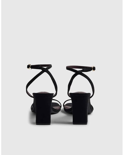 River Island White Barely There Heeled Sandals