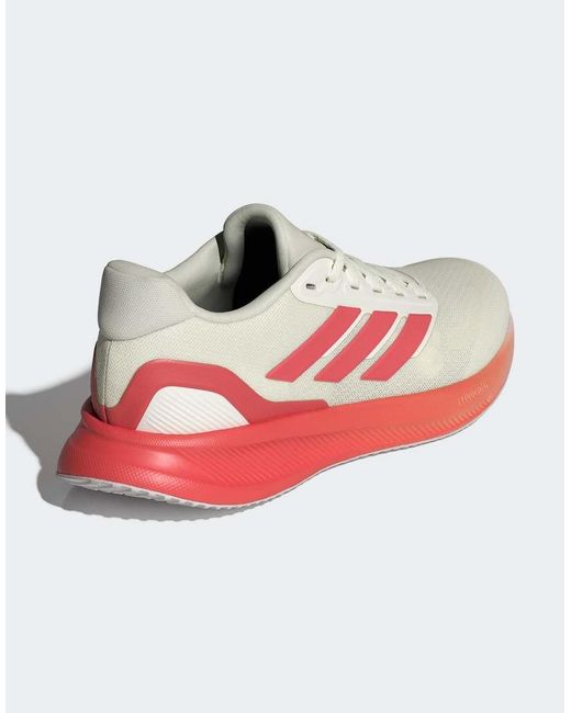 Adidas Originals White Runfalcon 5 Running Shoes