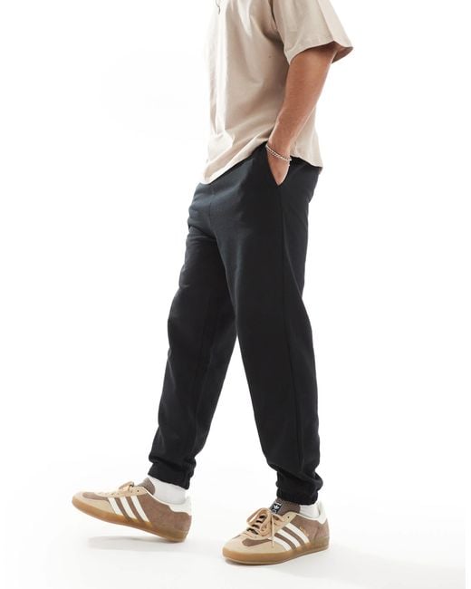 Jack & Jones – lockere jogginghose in Natural für Herren