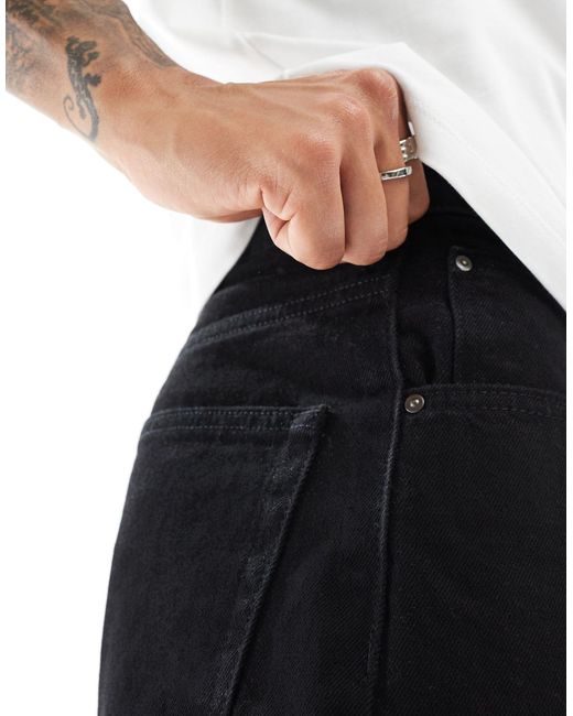 ASOS – jeans-jorts in White für Herren