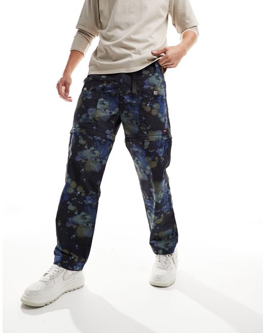 Pantalones s cargo con bolsillos y diseño estampado Levi's de hombre de color Blue
