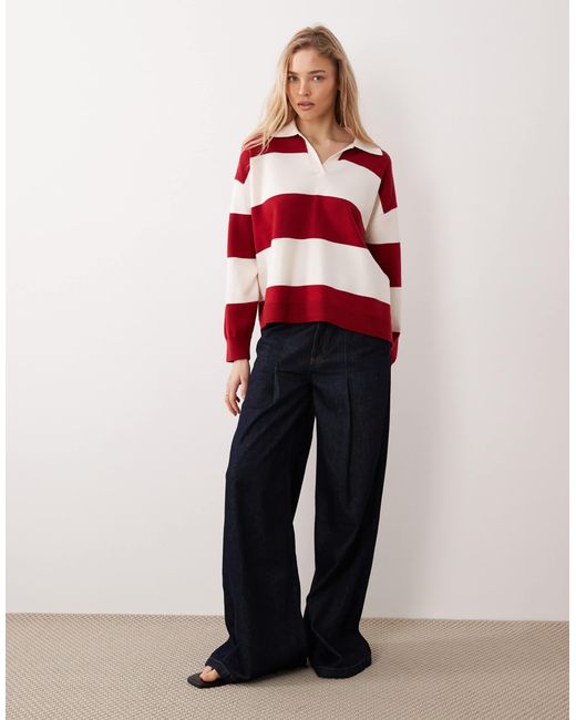 Mango Red – strickoberteil