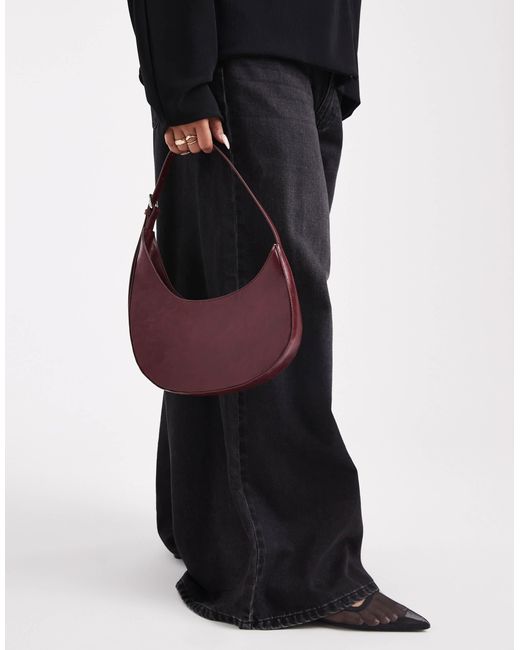 ASOS Red – halbmondförmige schultertasche