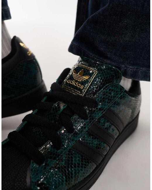 Adidas Originals Blue Superstar Ii Trainers for men