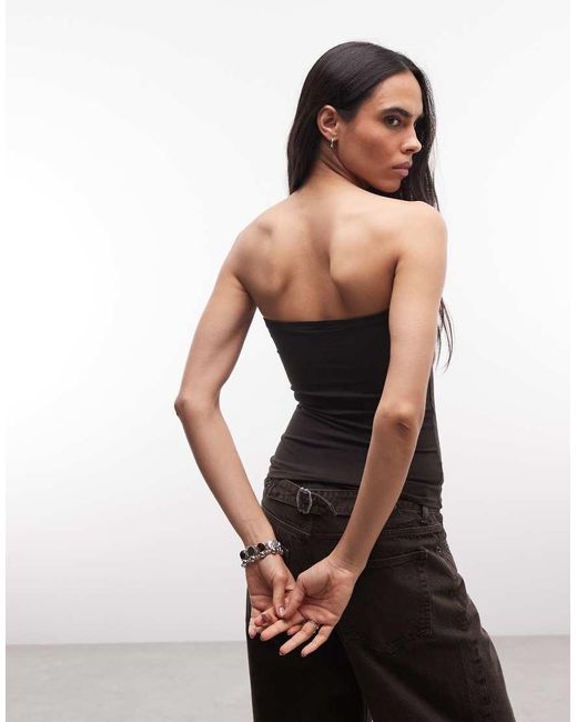 Weekday Brown Tube Top