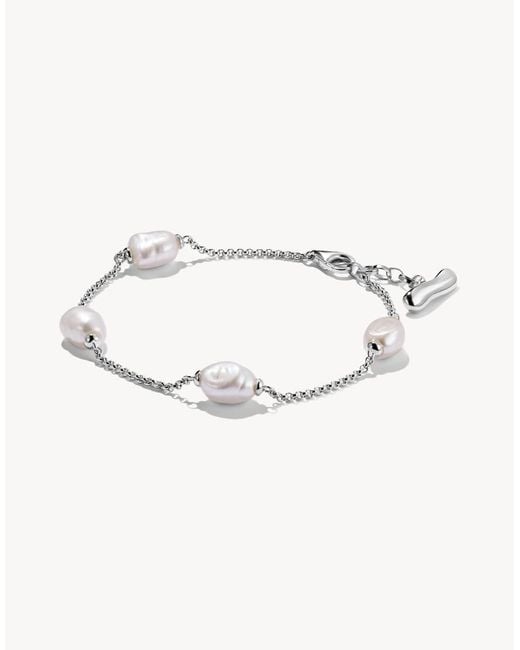 Thomas Sabo Bracelet With Freshwater Pearls Natural Beauty