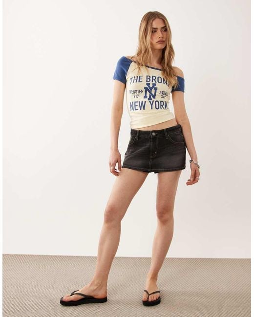 Cotton On Multicolor Original Denim Skort