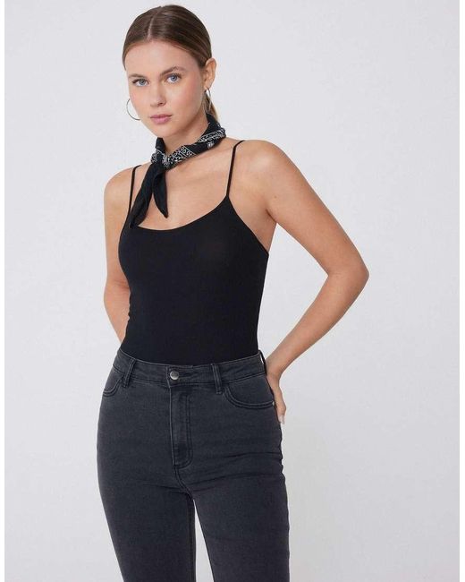 Tezenis Blue Ribbed Cotton Body