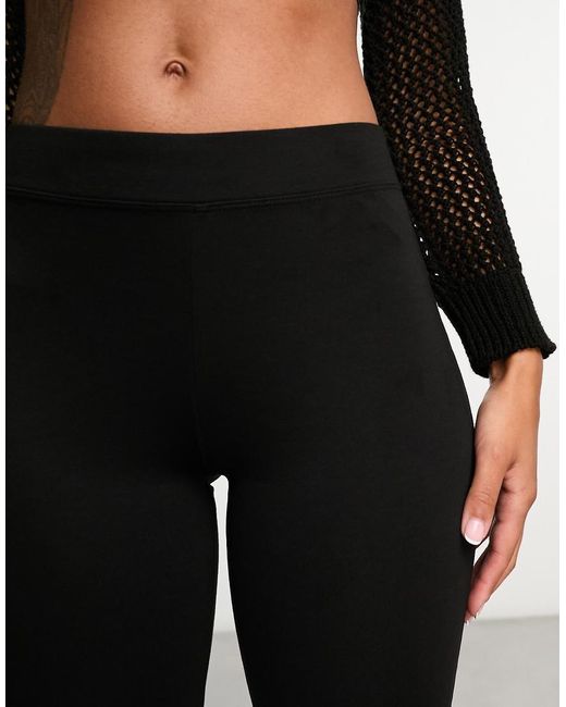 Pantalones De Campana Negros De Talle Alto De ONLY de color Black