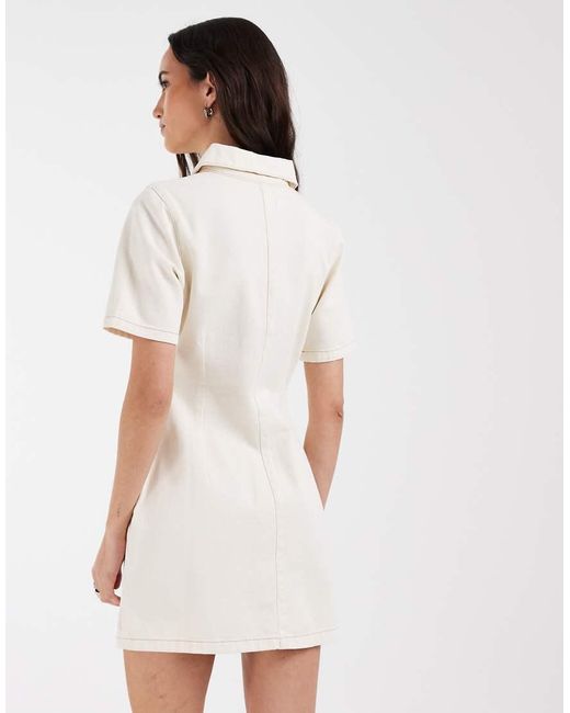 ASOS Natural Shirt Dress