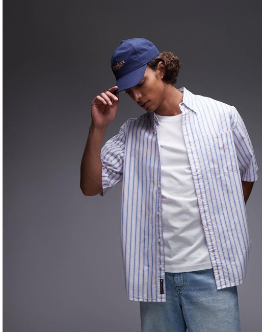 Tommy Hilfiger Blue – kurzärmliges hemd