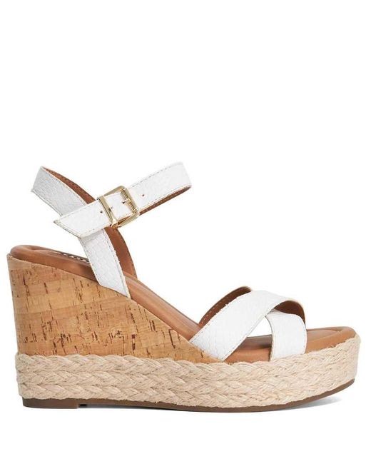 Dune Metallic Kindest Wedges