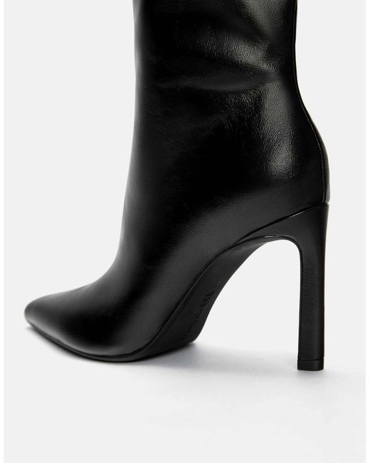 Pull&Bear Black – stiefel