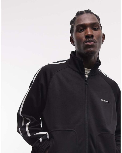 Carhartt Black Bolar Track Jacket for men