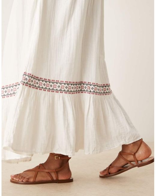 Gonna Lunga di Threadbare in Natural