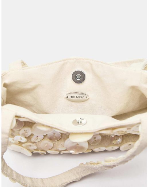 Pull&Bear Natural – schultertasche