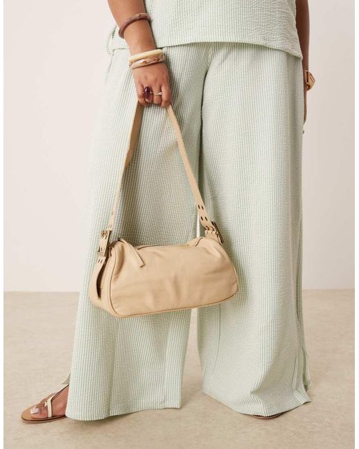 Free People Natural Arm Candy Leather Shoulder Bag
