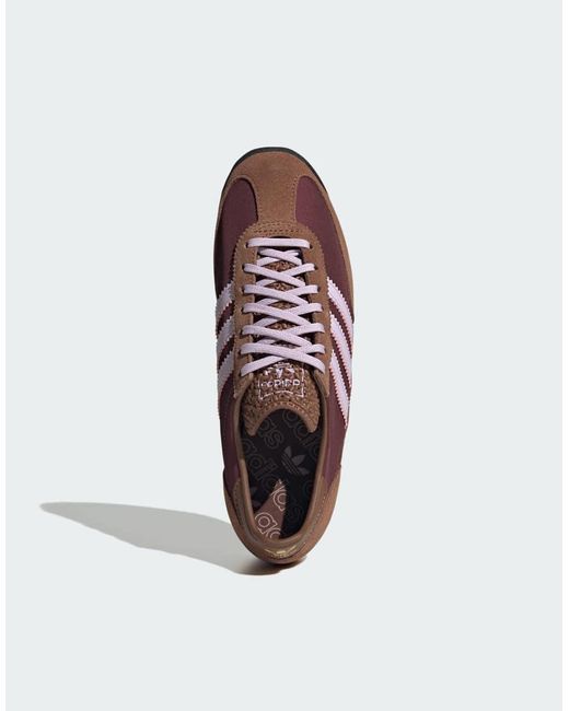 Adidas Originals Brown Sl 72 Og Trainers
