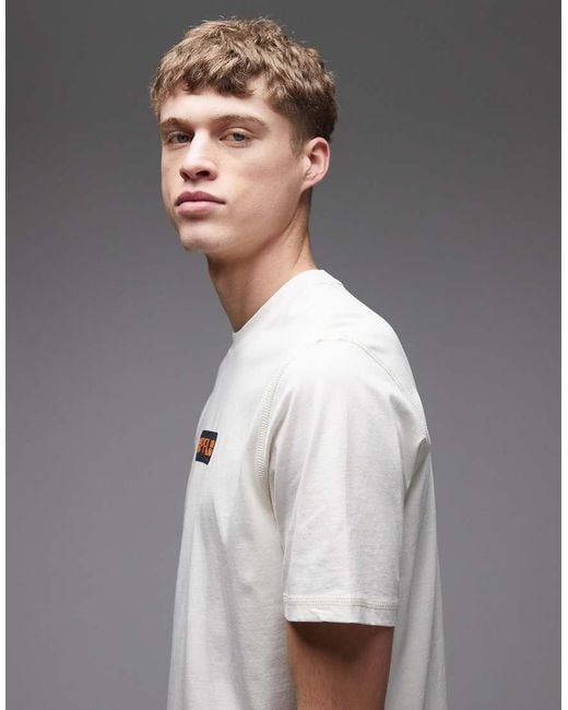 Napapijri Gray Sol T-shirt for men