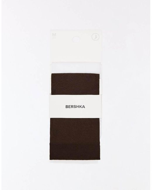 Bershka Black Polka Dot Plumetti Socks