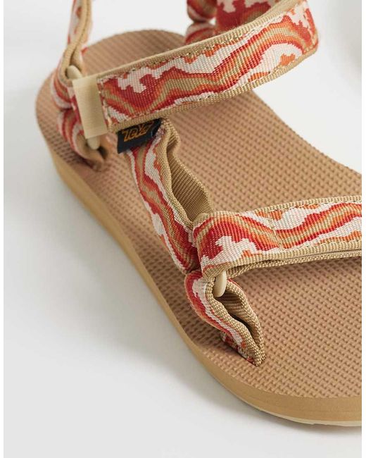 Teva White Original Universal Sandals