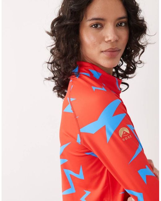 OOSC Red Starman Baselayer Top