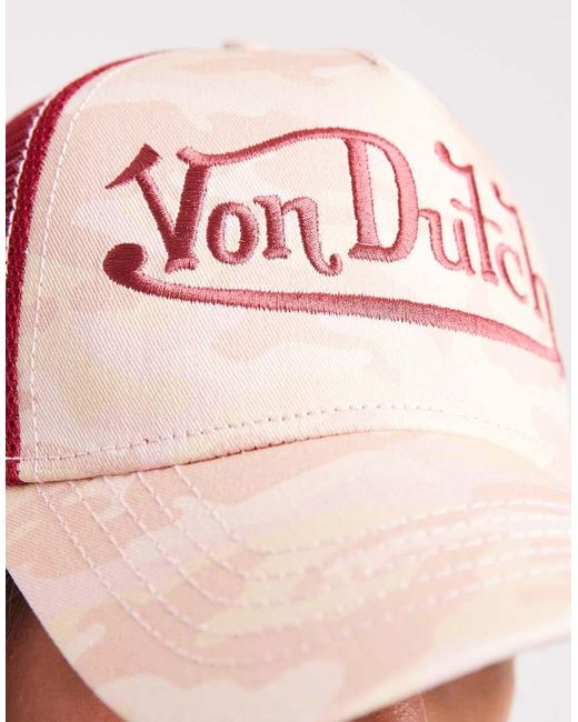 Von Dutch Brown Trucker Cap