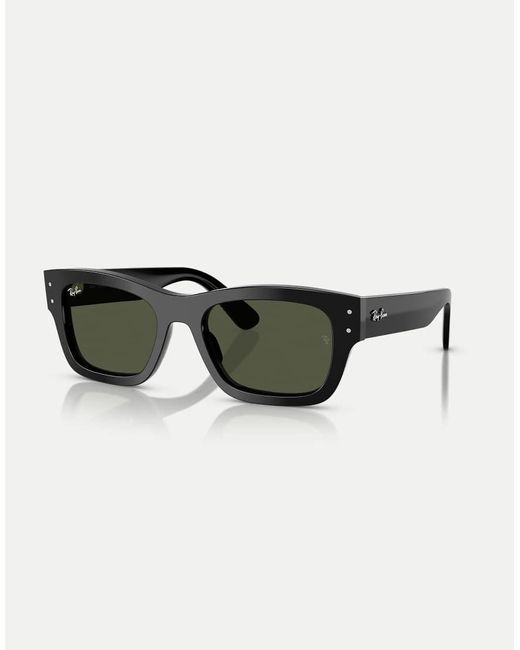 Ray-Ban Green Joseph Rectangle Sunglasses With Lens