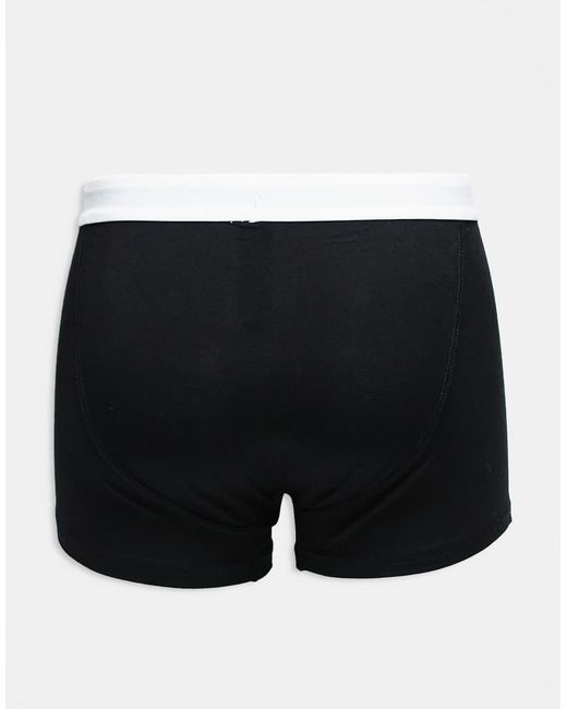 Topman Black 5 Pack Briefs for men