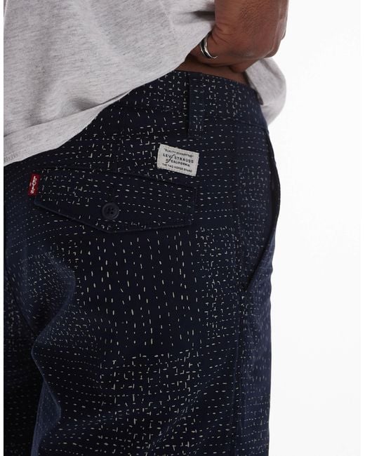 Levi's – xx authentic – chino-shorts aus twill in Blue für Herren
