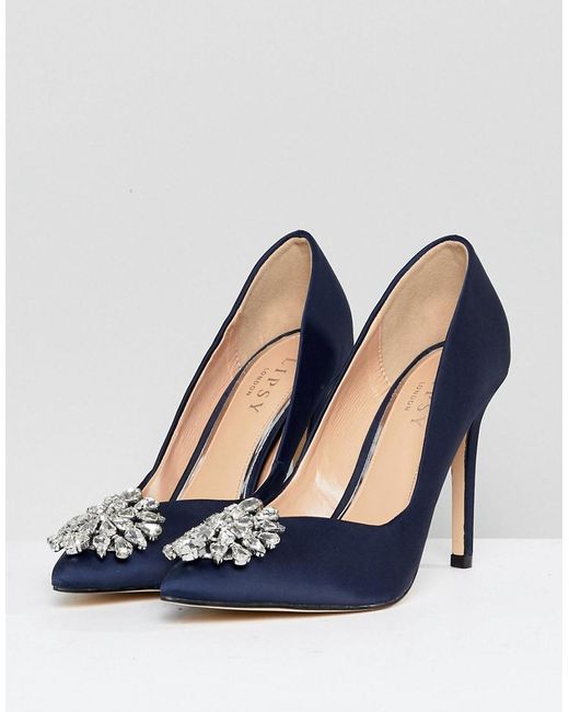 Lipsy Satin Court Shoes With 